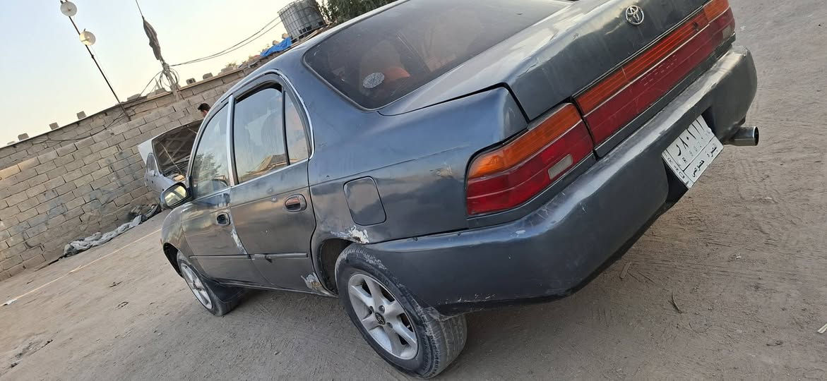 السلام عليكم  
كورلا موديل 94 محور
رقم بصره مشروع وطني شرط تحويل
مكفوله من ضربه والكصه والنقل جثه
طخم تاير وباتري جديد
كهربائيات كلها شغاله
حجم المحرك 1800 
سعر 38 قفل  
عليها غرامه 200 على المشتري  اذا اكثر من 200 اعليه 
العنوان البصره الزبير
***********
