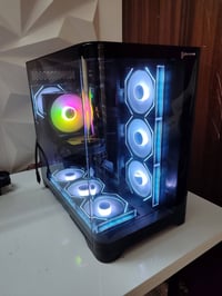 كيس ومبرد استخدام 5 ايام تقريبا توصيل متوفر   Case demmon Black مع كنت...