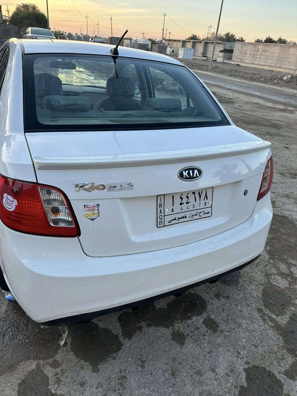 كيا ريو ٢٠١١ مكفوله من الصبغ
فقط بارد محدد بلسونار الي بلصور محرك ١٦٠٠ بلادي سياره جديده مرتبه كير محرك صدر جاهزه رقم صلاح الدين مشروع وطني سنويه لل٢٧ 

مكان السياره سامراءللاستفسار *********** 

سعر ١٠٠ وبيها مجال بيع فقط
