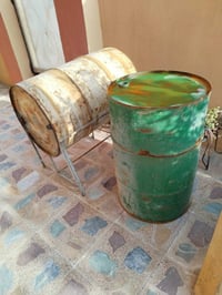 براميل كاز • ٣ قطع • قاعدتين