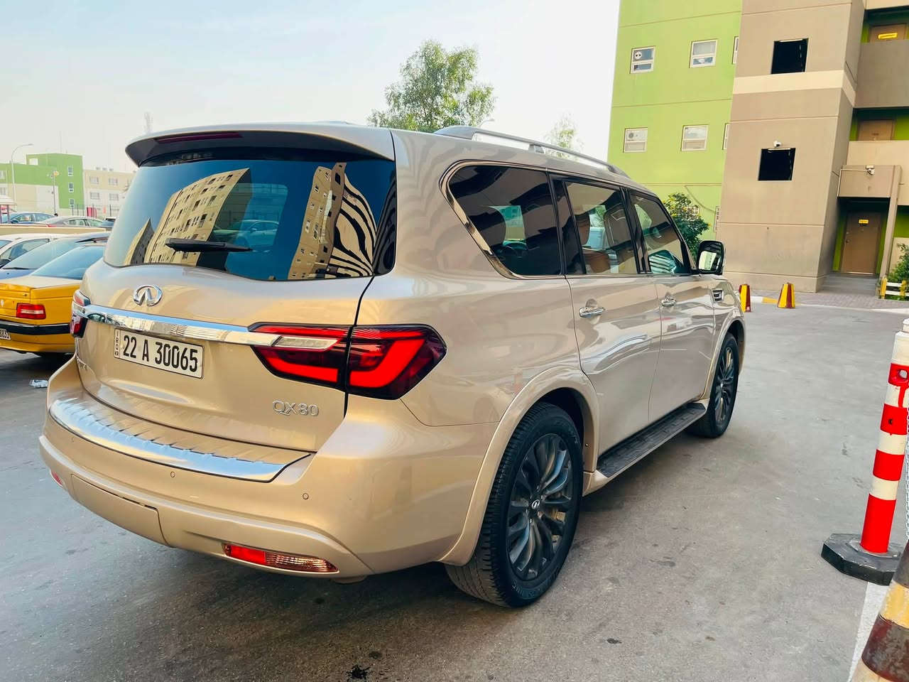 انفنتي QX80   2023 موديل Vip
وارد امريكي حادث بالصور موجود

ماشية 45 الف مايل

بيها بي دي ار باب خلف الصدر 

سيارة على وضع الشركة كلها كلشي ممبدل بيها حتى تايراتها نفسهن

مواصفات السيارة 
فتحة سقف كشنات جلد vip 
رادارات وحساسات خلفي امامي
كاميرا 360 درجة 
توقف ذاتي امامي او خلفي
تحديد مسار كروز سرعة تنبيه تغير المسار
تبريد وتدفئة كشنات امامي والخلفية تدفئة فقط
السعر : 375 ورقة 
مكان السيارة مدينة بسماية 

الاتصال: ***********
