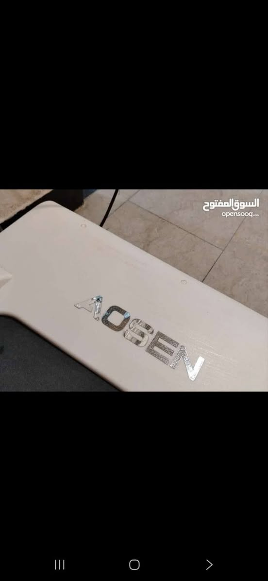 للبيع جهاز مشي ذكي ماركة AOSEN

المميزات تصميم نحيف وعصري (Slim)، شاشة LED باللمس، يدعم Bluetooth موفر للمساحة وسهل التخزين.

يعرض السرعة المسافة الوقت، والسعرات

استخدام قليل / نظيف

السعر: ۲۵۰ قابل للتفاوض ]

المكان بغداد زیونه

يتوفر توصيل داخل بغداد


**إذا كنت صاحب هذا الإعلان وتريد حذفه لأي سبب، رجاءا أرسل رسالة إلى الدعم الفني**