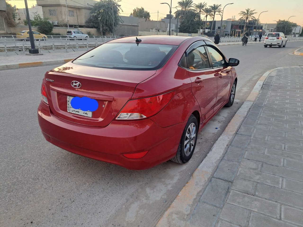 اكسنت 2016 وارد امريكي
رقم بغداد الماني مشروع وطني 
مكينة 1600
كير و مكينة مكفولات 
حدادية جديدة 
تبريد ثلج
حادثه جاملغ وباب بدون دواخل 
السعر 92 وبي مجال 
السيارة جاهزة من كلشي ما تذب عليه دينار 
مكان السيارة الحلة/ الجمعية 
للاستفسار الاتصال على 
***********
