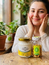 ماسك خميرة البيرة • كبسولة فيتامين • نضارة وامتلاء