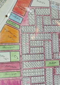 وبركاته مكتب سلمان العامري للعقار  قطعه ارض للبيع مربع 2200  المساحة 1...