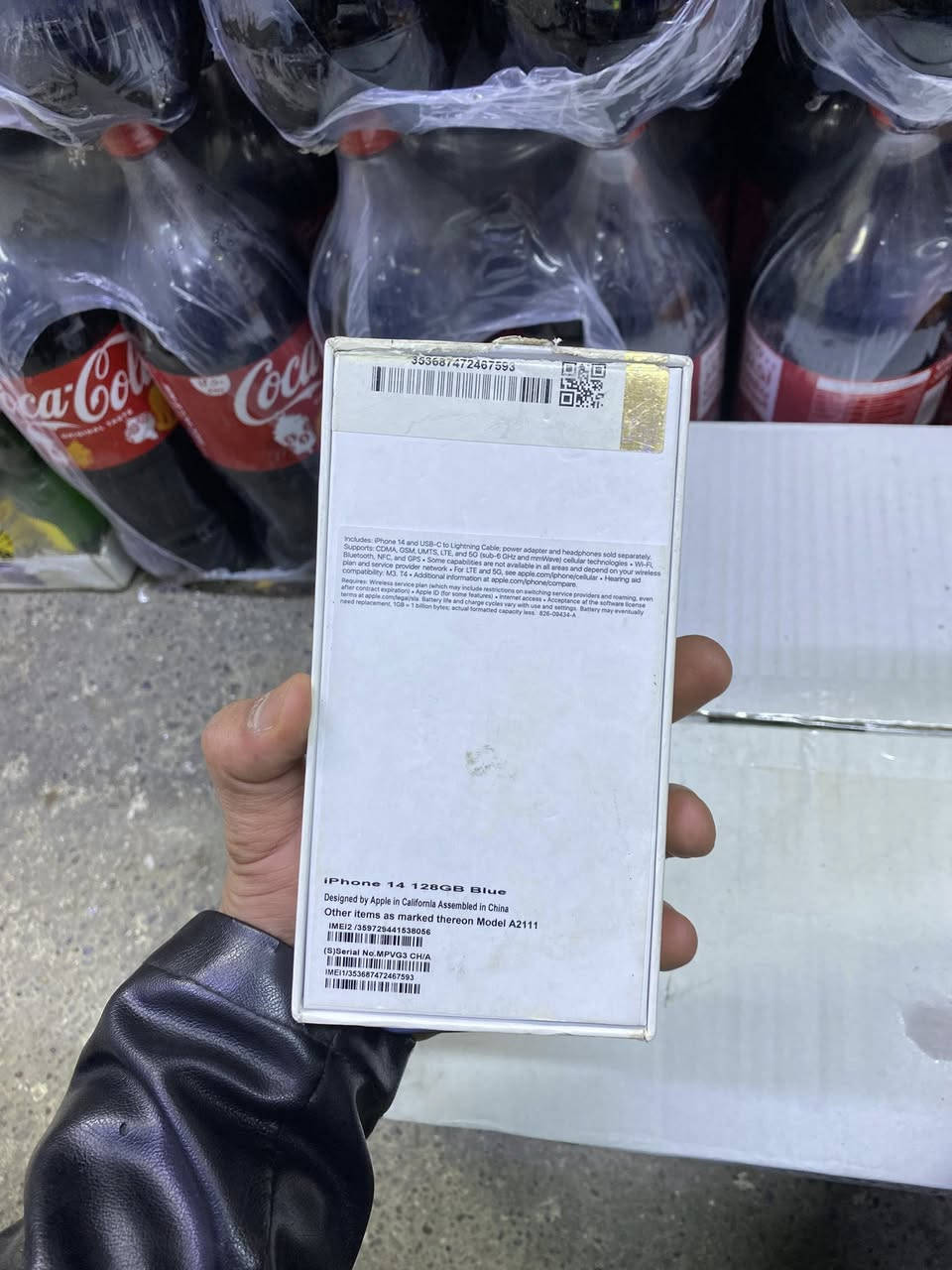 ايفون 14 عادي ذاكره 128 + دبل سيم شرط مامفتوح ومايعبر هوه نضافه 100%100بطارية 100🔋 شرط كلو شغال ***********مكاني موصل ايسر وتحياتي للجميع ❤️
