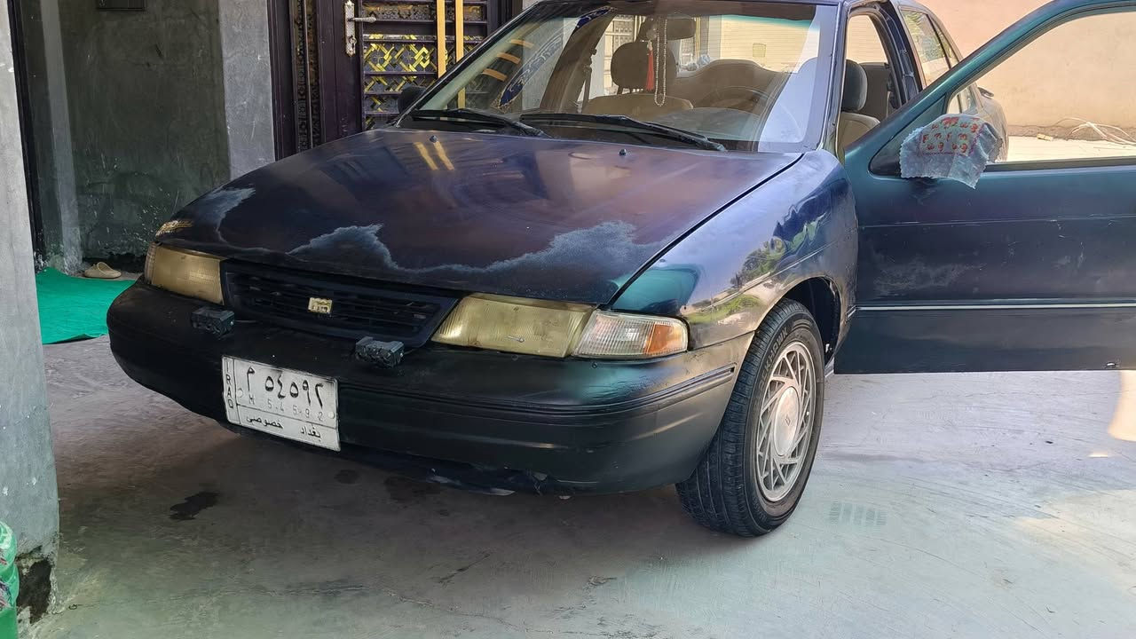 للبيع كيا سيفيا 1993 مكفوله من الضربه والتبديل كدامك الگشر كلشي مامبدل بي ع البلاد مكينه 1600 كير ومكينه واكسن وبور ومشط بل جيس السياره رقم بغداد مكينه خير من الله لا تنقيص لا تبخير لا تنضيح خير من الله للبيع السعر 30 وبيها مجاال  قليل للستفسار ***********
