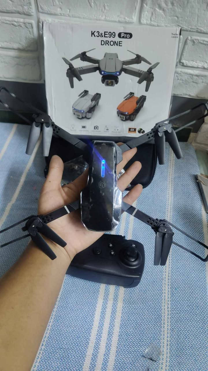 22 مع التوصيل 

هذه طائرة بدون طيار من طراز K3 & E99 Proتتميز بكاميرات مزدوجة بدقة 4K وقابلية للطي لسهولة النقل وارتفاع يقدر ب100 متر الرمادي, الأنبار


**إذا كنت صاحب هذا الإعلان وتريد حذفه لأي سبب، رجاءا أرسل رسالة إلى الدعم الفني**