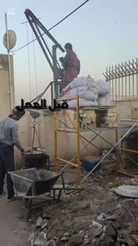 ونش تصعيد وتنزيل • مواد بناء • كربلاء