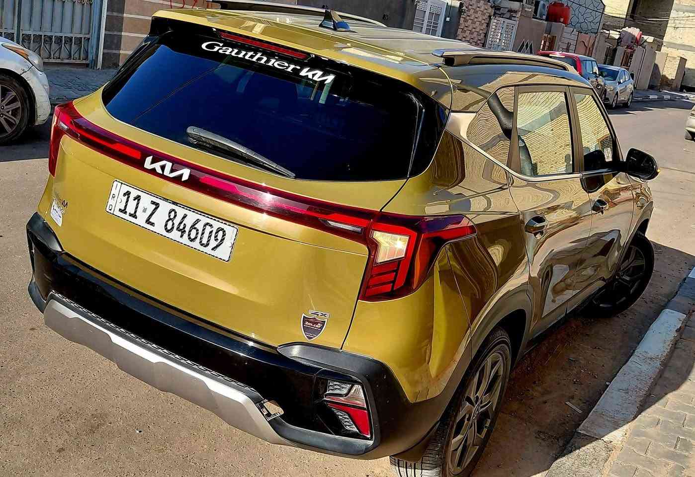 كيا سلتوس 2024 وارد امريكي
اللون ذهبي 
محرك 2000دوش
رقم بغداد
السياره ماشيه 25الف ميل
حادث السياره جاملغ الايسر فقط

مواصفات.
بصمة تشغيل
بصمة دخول ابواب
تشغيل عن بعد
رادار محيطي
كامره دواره
فتحت سقف
شاشه متصله
ثلاث انظمة قياده
تبريد شاشه
الكشنات جلد + تدفئه
تدفئة استيرن
تحديد مسار
سياقه ذاتيه
قطعتين تبريد
اشاير بالمري
تثبيت سرعه
تحكم استيرن
مانع انزلاق
نظام المنحدرات.....  وبعد بيه مواصفات
مكان السياره . كربلاء
رقم صاحب السياره ***********
