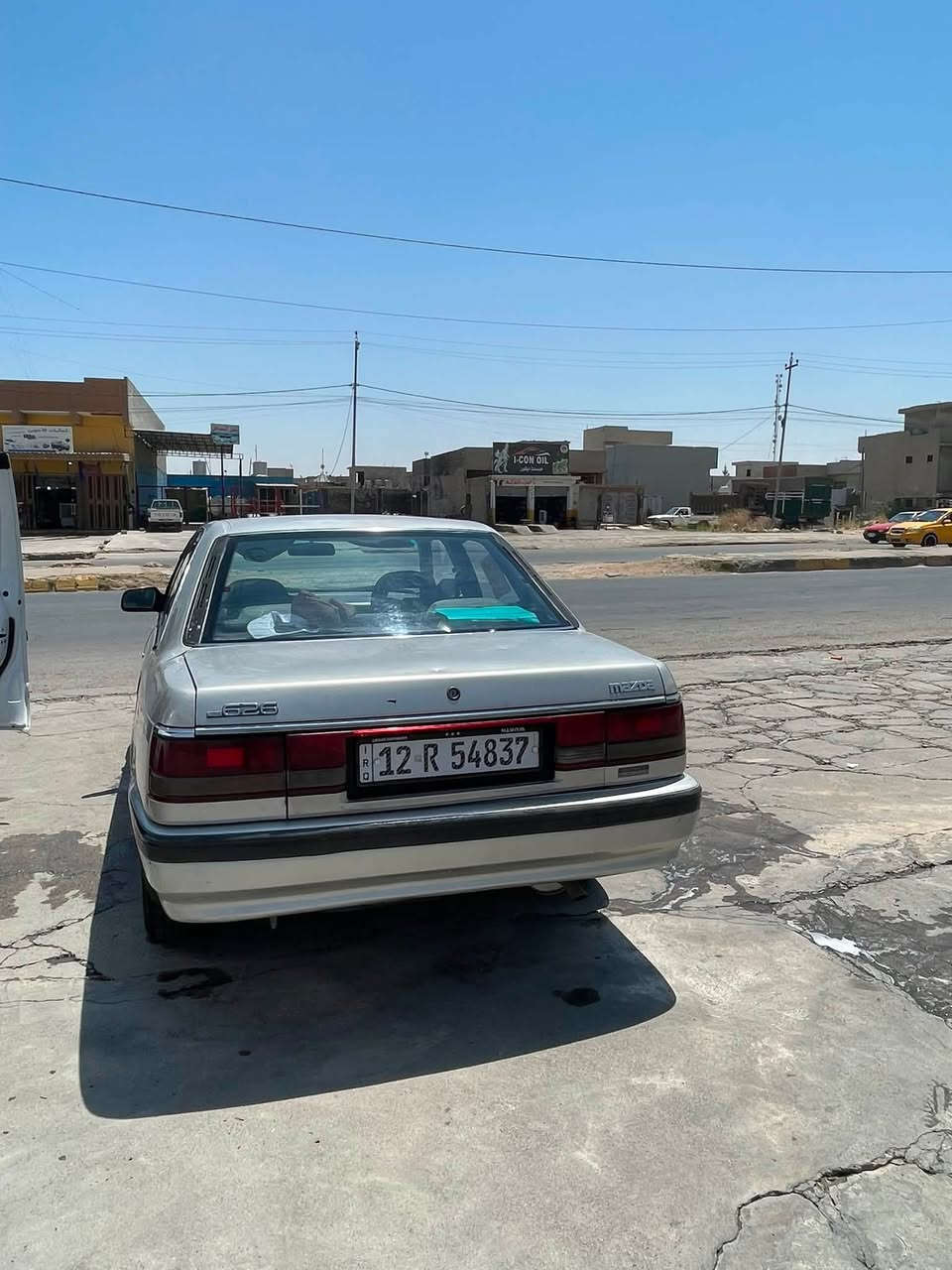 مازدا 626
رقم نينوى مسطرة
موديل 87 
محرك 8 بخ المرغوب 
كير عادي 
شرط الكير والمحرك 
طخم 70‎%‎
سنوية عظم لغاية 29 
هزة جديدة 
كوبون بانزين بيها
اني الشرعي مالها تحويل او وكالة 
السعر 32 بيها مجال قليل 
***********
***********
