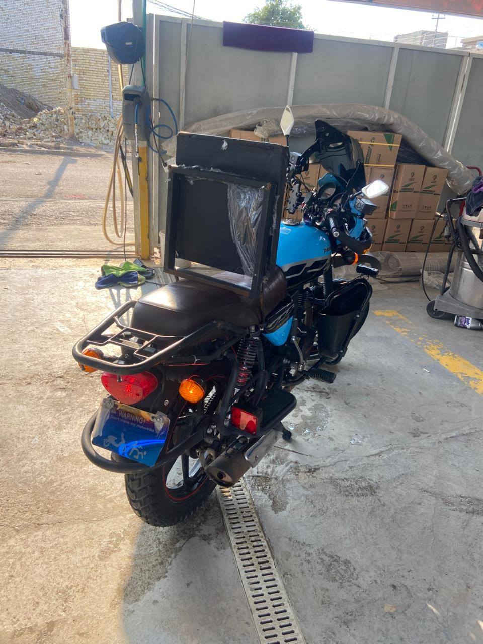 سلام عليكم دايوان ٢٣
مرقم بغداد رقم و سنويه
كفاله عامه كفاله عامه
دراجه ما متعوبه استعمال شخصي فول نضافه  نقصها
 فلتر صالنصه و يردالها شويه ترتيب
مكاني بغداد حي العامل
للاتصال واتس اب فقط ***********
او رصيد ***********
