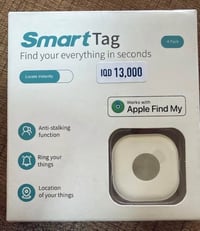 بكج ٤ قطع • يدعم Apple Find My • مضاد تتبع
