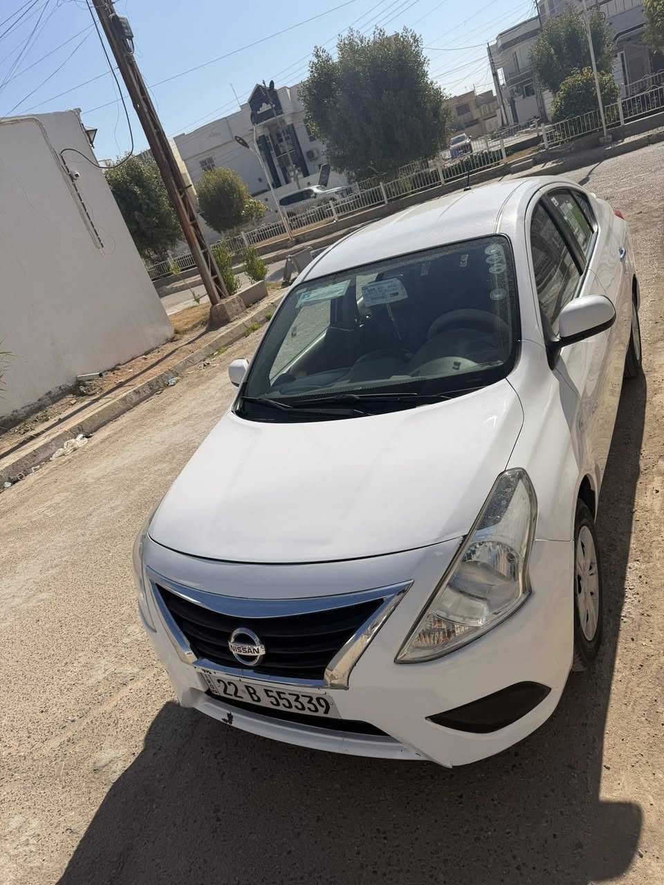 سيارة نيسان صني هندي بليته زرگه 2019 سياره نظيفه جدا مكفوله گير محرك بيهه اربع مكانات بارد بدون صبغ بدون ضربه بأسمي السياره تريد تحويل تريد وكاله لايت عالي ناصي ابيض شاشة كامرة حساس حلوه السياره مكان السياره/  الأنبار / الرمادي/ ***********
السعر / 10600$
