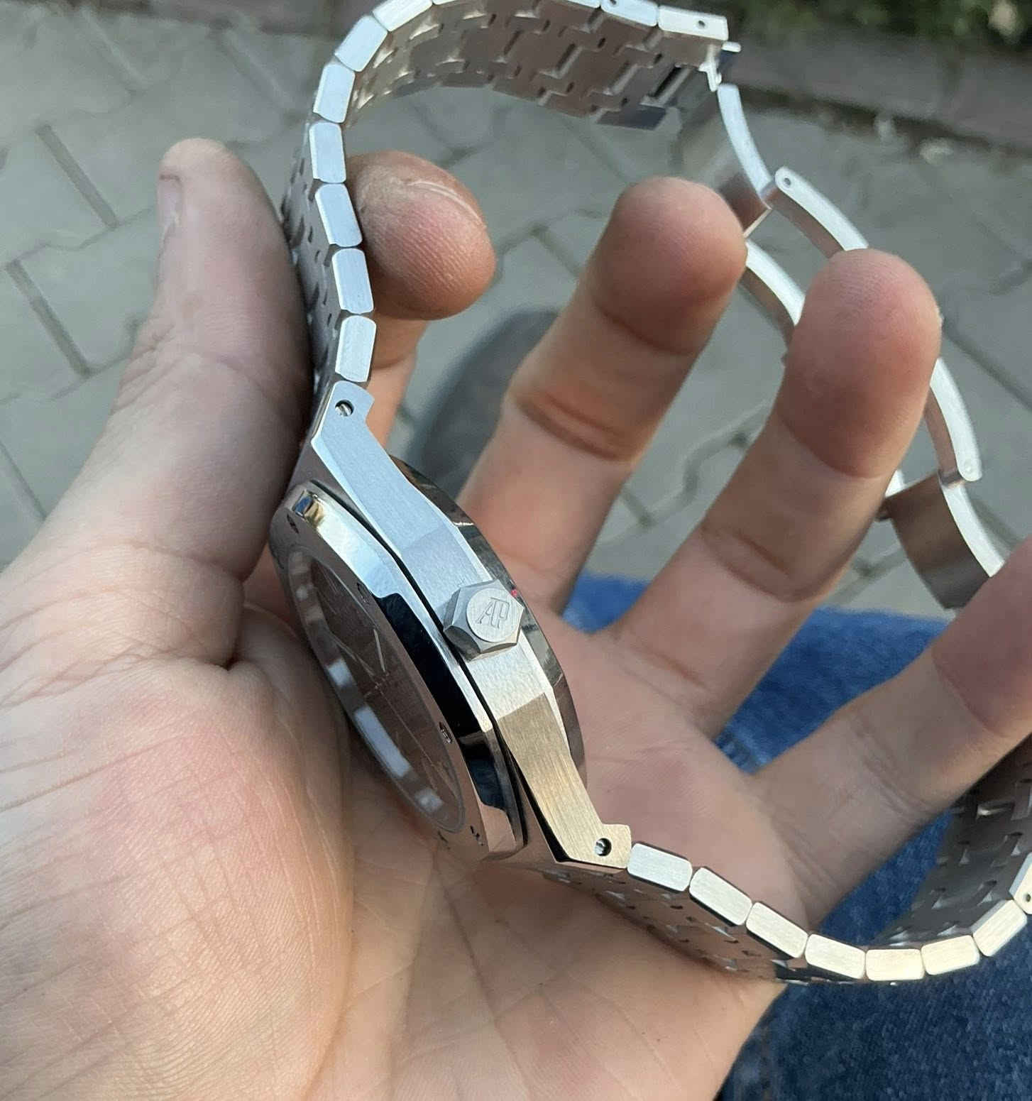 السلام عليكم ساعة Ap اوتوماتيك نظيف جدا
ستانلس ستيل
قفل بحري
ظهر كشف شفاف
قطر 43 42
قفل فراشة
اوتوماتيك + تكويك
عقارب وارقام فسفور
95 الف


**إذا كنت صاحب هذا الإعلان وتريد حذفه لأي سبب، رجاءا أرسل رسالة إلى الدعم الفني**