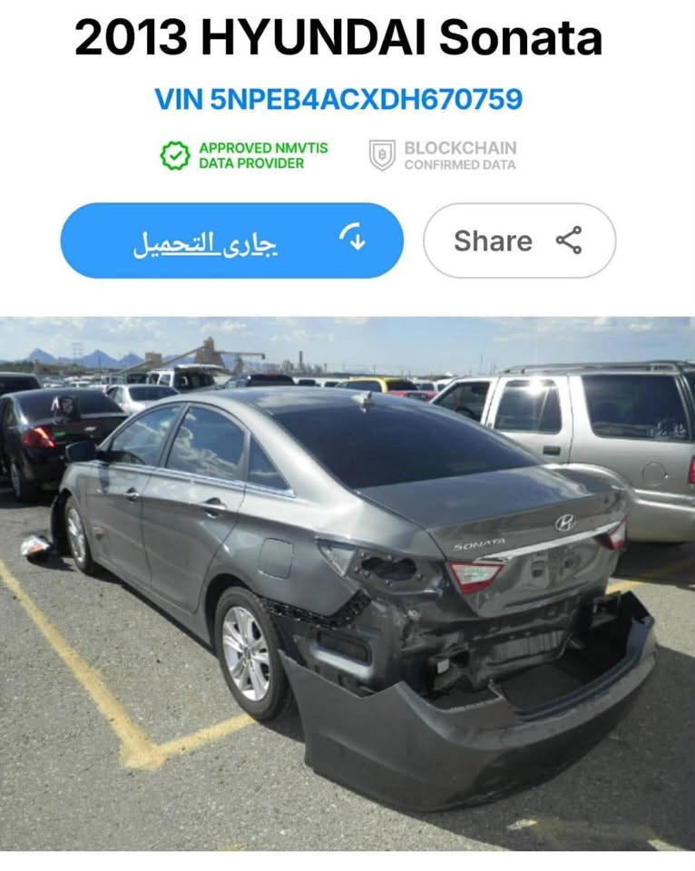 سوناتا موديل ٢٠١٣  رقم بغداد الدولي

عداد المسافة 90  الف  

 بأسمي مداور ثاني يوم 

حادث  امريكا فقط يم رقم الخلفي ومااشر عليه

شاشة 

كامرة خلفية

حساسات اطارات 

تحكم ستيرن 

كشن تدفئه وكهربائي وساده هوائيه 

نظام اقتصادي eco  تشغيل واطفاء 

حدادية ، تبريد + تدفئة ، كير ومحرك كلة جاهز وكفالة  بدون نقص على وضع الشركه ماملعوب بيهن سياره على وضع الشركه 

سيارة نظيفة جدا بدون دوانز بدون تنقيص بدون اي نقص تجي وتشوف بعينك

مكان بابل

سعر 115 وبيهة مجال قليل

***********
