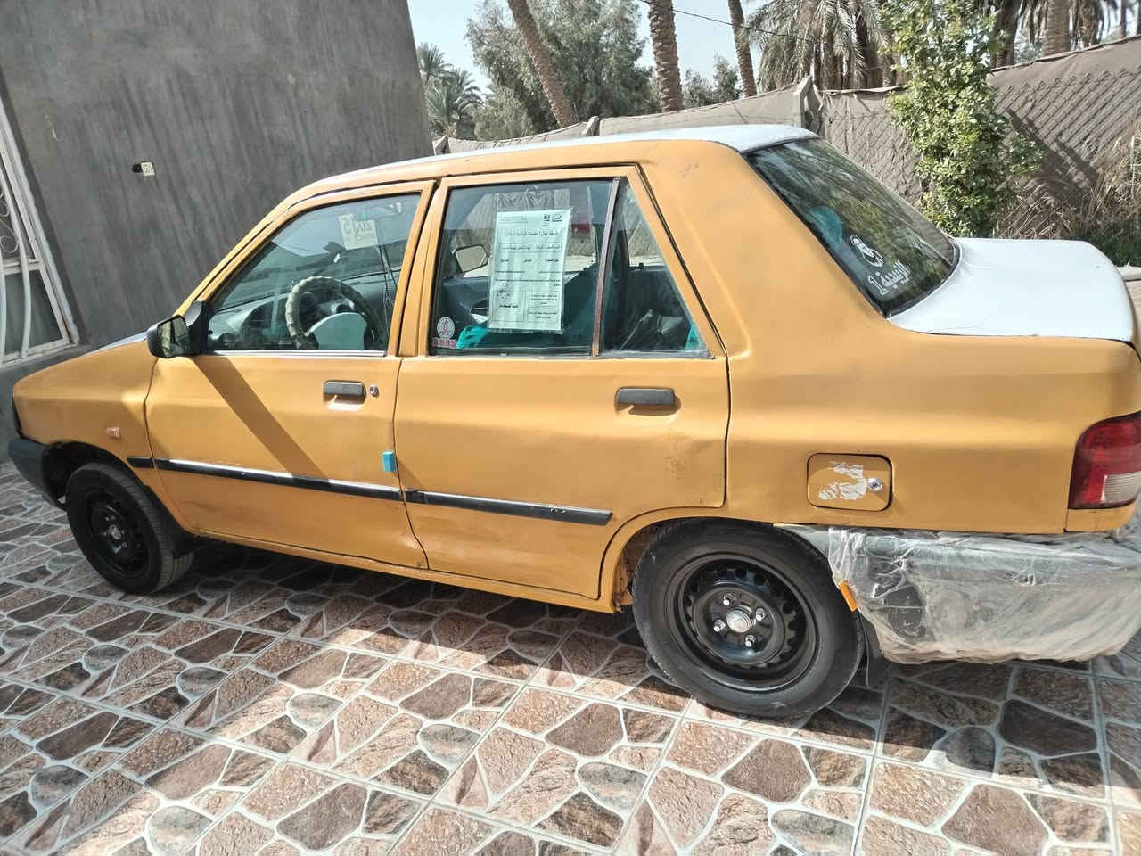 السلام عليكم سايبه للبيع موديل 15 مكان ديوانيه دغاره مكينه وكير حدادية نضيفات
*********** 24 سعر مصبوغه حزام
