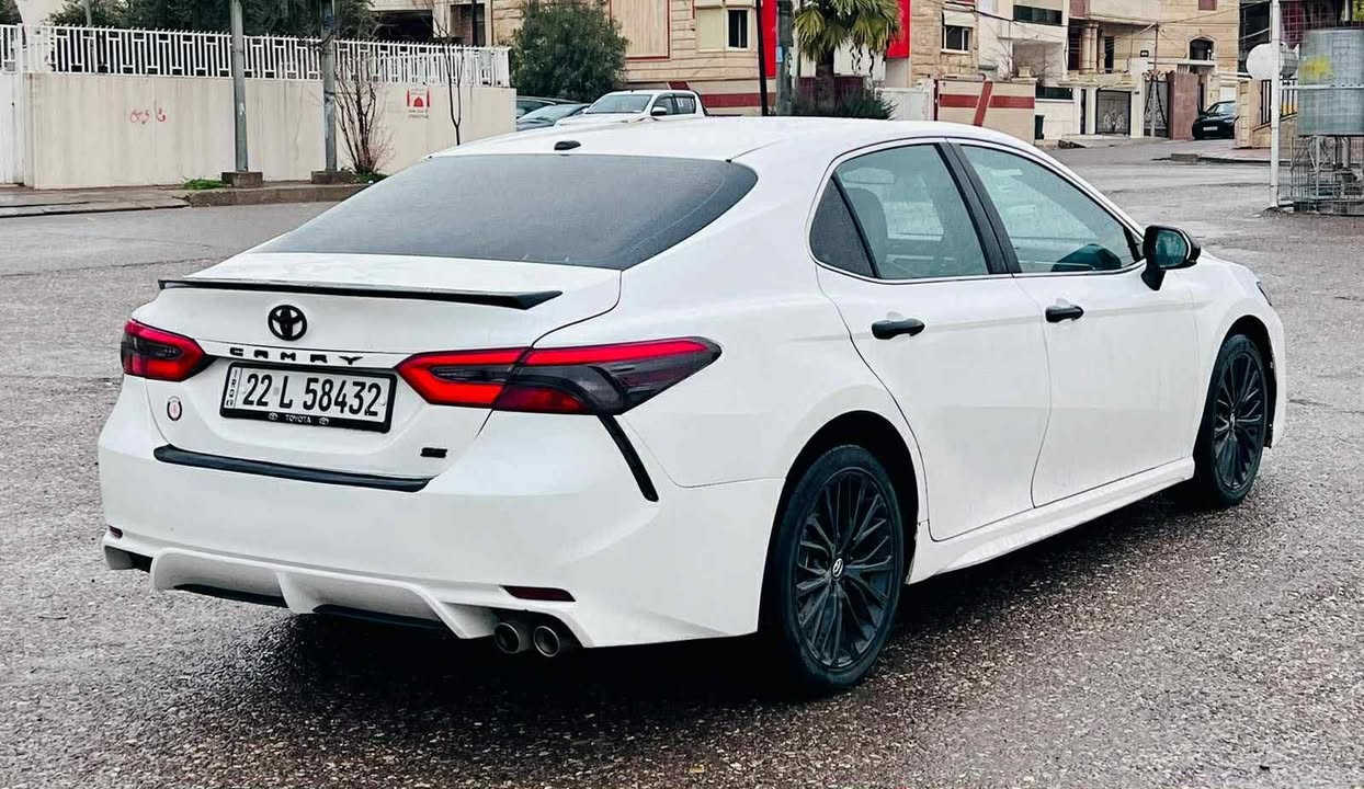 تويوتا كامري موديل 2018 SE  كلين
***********__***********
سيارة بدون صبغ مكفول كلين 
فقد مكانين صغير  تعديل بارد
السعر :192   $  ورقة يه
82000 ميل ماشية
مواصفات  SE امريكي  
كشن جلدوكشن كهربائي و  شاشة و كاميرا و حساس فوليوم و بلاجكتور ولايت زينون
 وتحديد سرعةو بلاجكتورو Eco
‎
‎المكان  / اربيل
————————————
تويوتاكامري موديل 2018 SE كلينه 
سه ياره كه بئ سبوغه 
دوو سئ جيگاي بچوك ساردي هه يه

نرخي :  192   $  وه ره قه يه
82000  ميل رويشتووه 
مواصفات  ئه مريكي  
كوشن جلد وكوشن كاره باي  ولايت زينون و 
شاشة و كاميرا و حساس فوليوم 
تحديد سرعة وEcoو بلاجكتورو
جيگام له  هەولير
***********__***********
