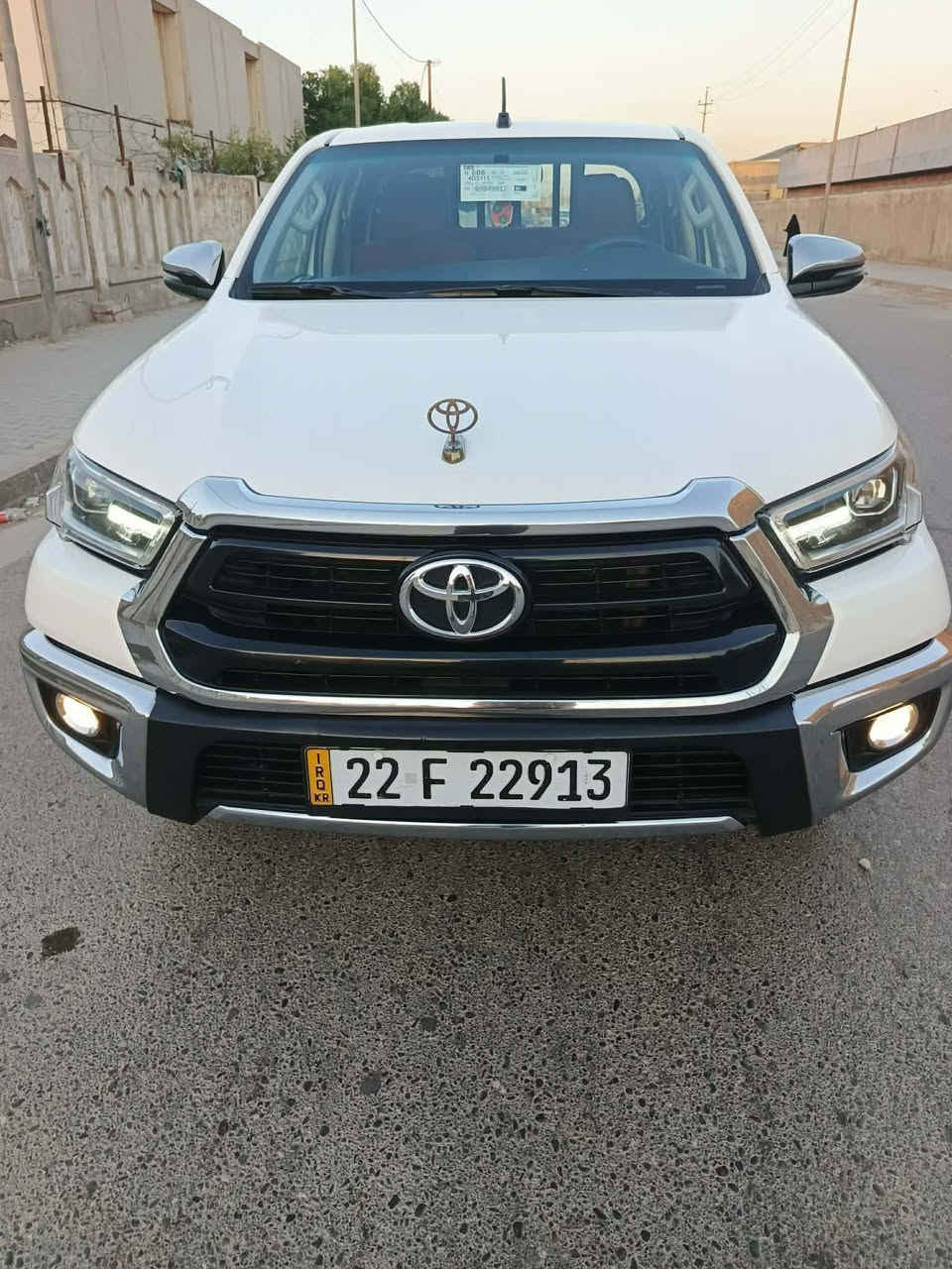 سلام عليكم بيكم هايلوكس 2023 فول مواصفات
رقم أربيل دولي شاحن بصمه بلاد تبريد كشانات
كير اوتو حساسات خلفية كامره خلفيه 
مكفولة كفاله عامه مري شفط سكن بغداد  ***********
