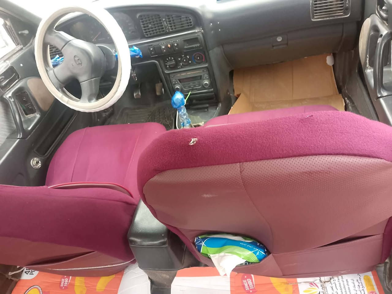 النترا موديل 93 رقم ديالى انكليزي شواصي فرممات مكفولات لا خياس ولا ضربه سياره مكفوله مكينه  وكير نضيفات سنويه 30 تحويل مباشر سعره 27وبيه مجال بصيط الموشراي ليتعب روحه ويتعبنه مكان السياره بعقوبه بهرز ***********
