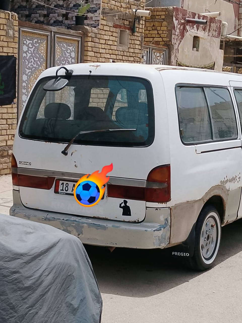 من رخصت الادمن.   السلام عليكم بريجو للبيع رقم بابل انكليزي موديل  2000 سنويه لسنة 2030 مصفره من كلشي مابيه صبغ بس يرداله تعمير حجل فقط الياته جاهزه تخم تاير السعر وباقي التفاصيل على الرقم  *********** أني مكلف بلنشر مكان السياره ناصريه مركز
