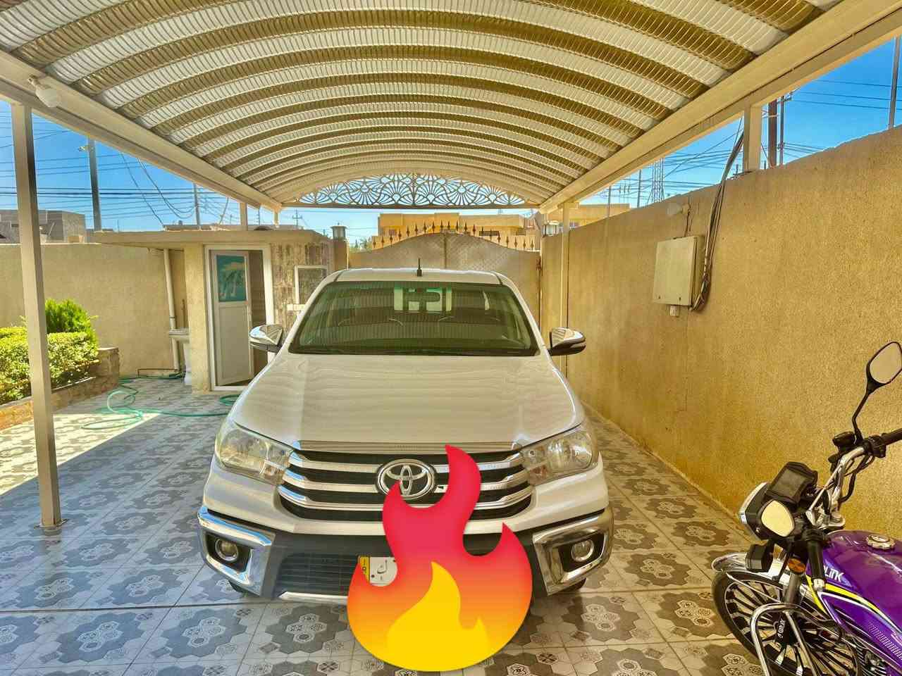 سلام عليكم تيوتا هايلكس سعودي 2016 كير اوتو ماتيك رقم بغداد للاستفسار ***********
