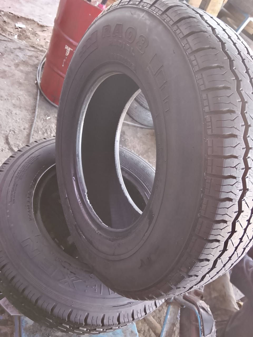195/R14باله ياباني نضافه فول سعر الزوج 75الف معه الشد موقع المحل شعب شارع اسواق المركزيه قرب كليه الامام الكاضم 
*********** ابو مرتضى 
*********** ابو ايليا
