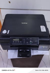 طابعتين • Brother T300 شغال • HP 2130 تحتاج كاترج