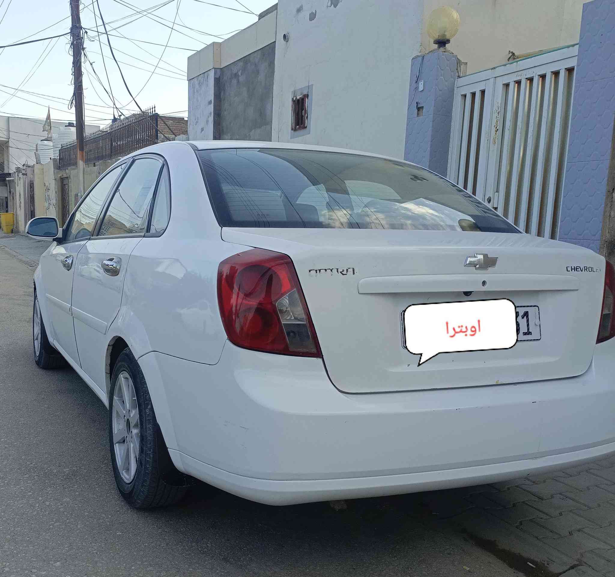 السلام عليكم اوبترا للبيع خليجي موديل 2011 اوتوماتيك كير محرك زينات تبريد  ثلج دواخل جديدة ادام   بخاخات بلكات راديتر جديد تخم تاير  رقم دولي مجدده سنوية  راعيه هنا بالنجف قريب عليه يريد مداور  مصبوغة حزام بيه ضربه بالحوض السعر 70وبيها مجال 
مكان السيارة نجف حي الوفاء خلف جامع الفتلاوي  للاستفسار الاتصال على الرقم ***********
