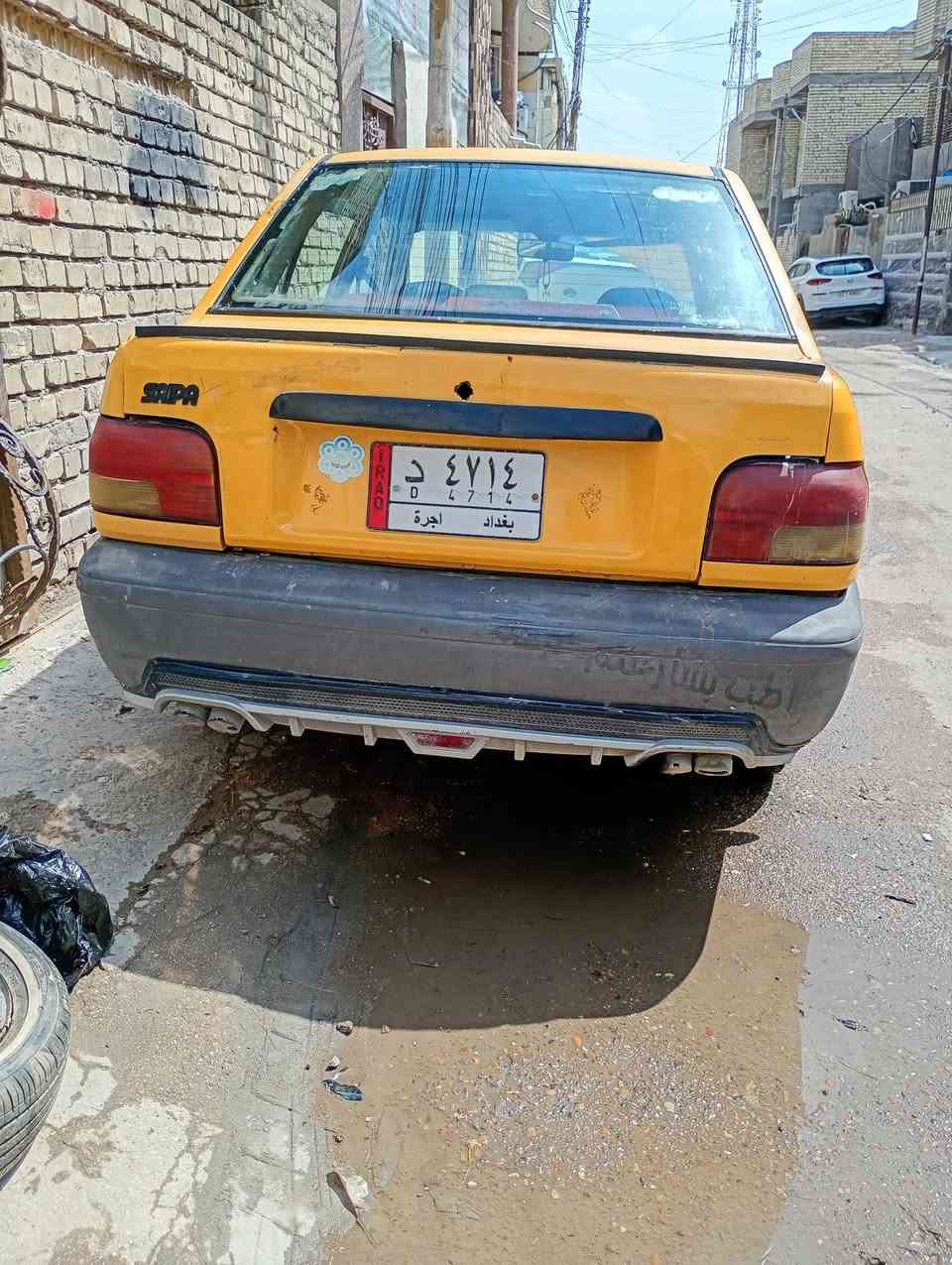 سلام عليكم سايبا مديل 11 رقم بغداد تحويل ثاني يوم شواصي بلاديه لافطر ولا لحيم مكينه كير خير من الله داخلهه نضيف تخم تاير مصفره غرامات و هيئة صدر امامي خلفي نضاف اصافخهه كلش حلوات المكان البلديات السعر 22 وبيهه مجال الاتصال ***********
