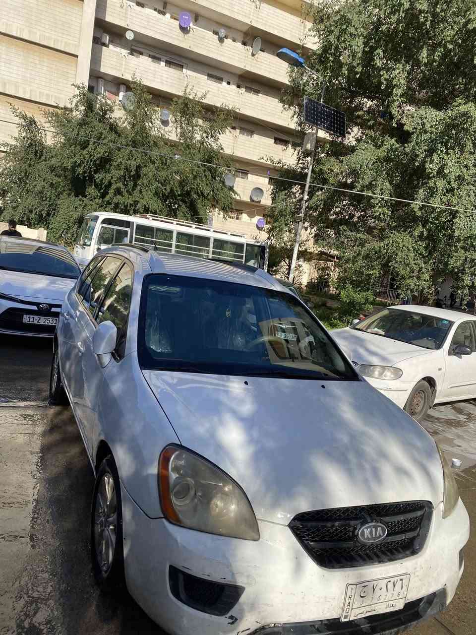 السلام عليكم للبيع كيا رندو موديل2007 بيهه صبغ صفحه مكينه2400(4)سلندر 7 راكب كامرة وتحكم ستيرن تخم تاير جديد الداخل مغلف جلد كشنات وارضيه 88وبيهه مجال
بغداد الصالحيه 
***********
