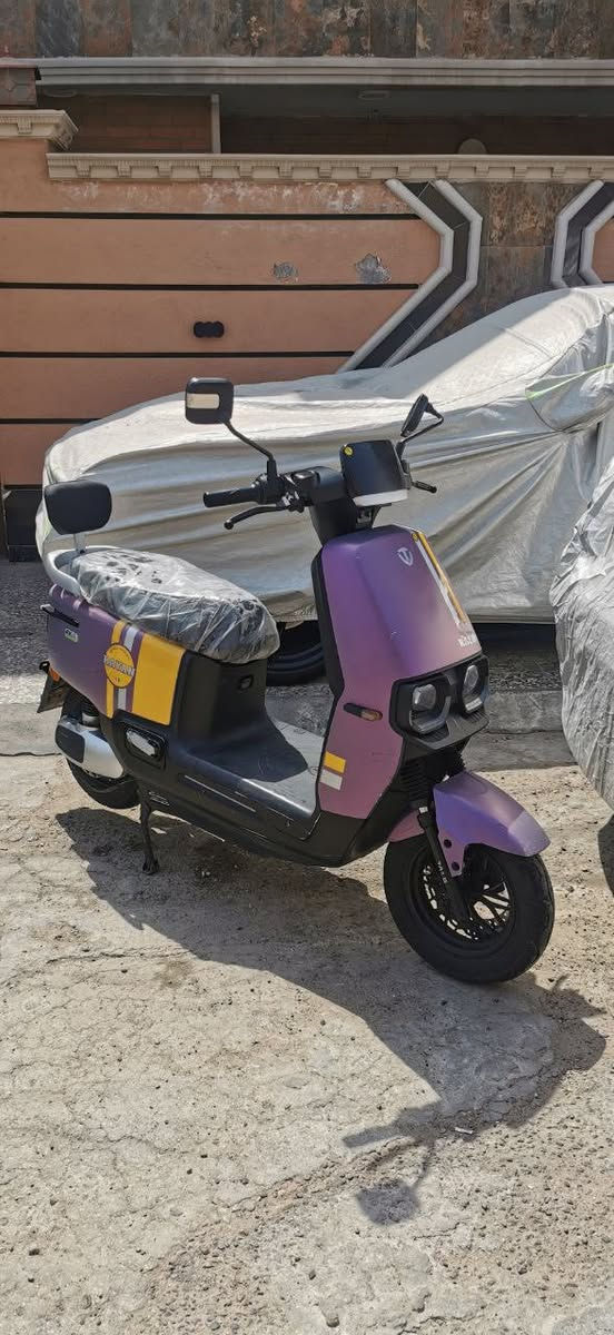 السلام عليكم ورحمة الله...
دراجة شحن نوع الريان 2025

ملف 1200

TAilG بطاريات دبل6
3تحويلات سرع
سرعتهة الفعلية 65

الشحنة الوحدة تمشي 75كيلو

كروز مثبت سرعة

تشغيل سويج +بصمة +جهاز انذار وقفل امان

شاشة تاب نظام تحديد الاعطال

طلاعات جانبية للراكب الخلفي

بريك امامي خلفي دسك هايدروليك

السعر 700 وبيه مجال بسيط
العنوان بغداد البياع الرافدين
***********
