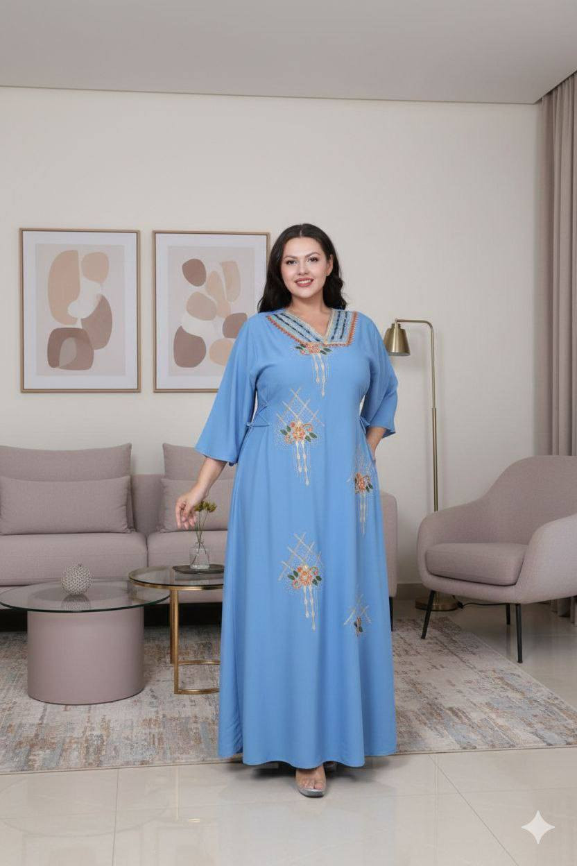 دشداشه نسائي دبل كلوش تطريز و ستراس حراري  😍
الخامه كشمير ايطالي اصلي 

القياسات من 2XL الى 5Xl  

سعر الدرزن 12 قطعه 87 الف


**إذا كنت صاحب هذا الإعلان وتريد حذفه لأي سبب، رجاءا أرسل رسالة إلى الدعم الفني**