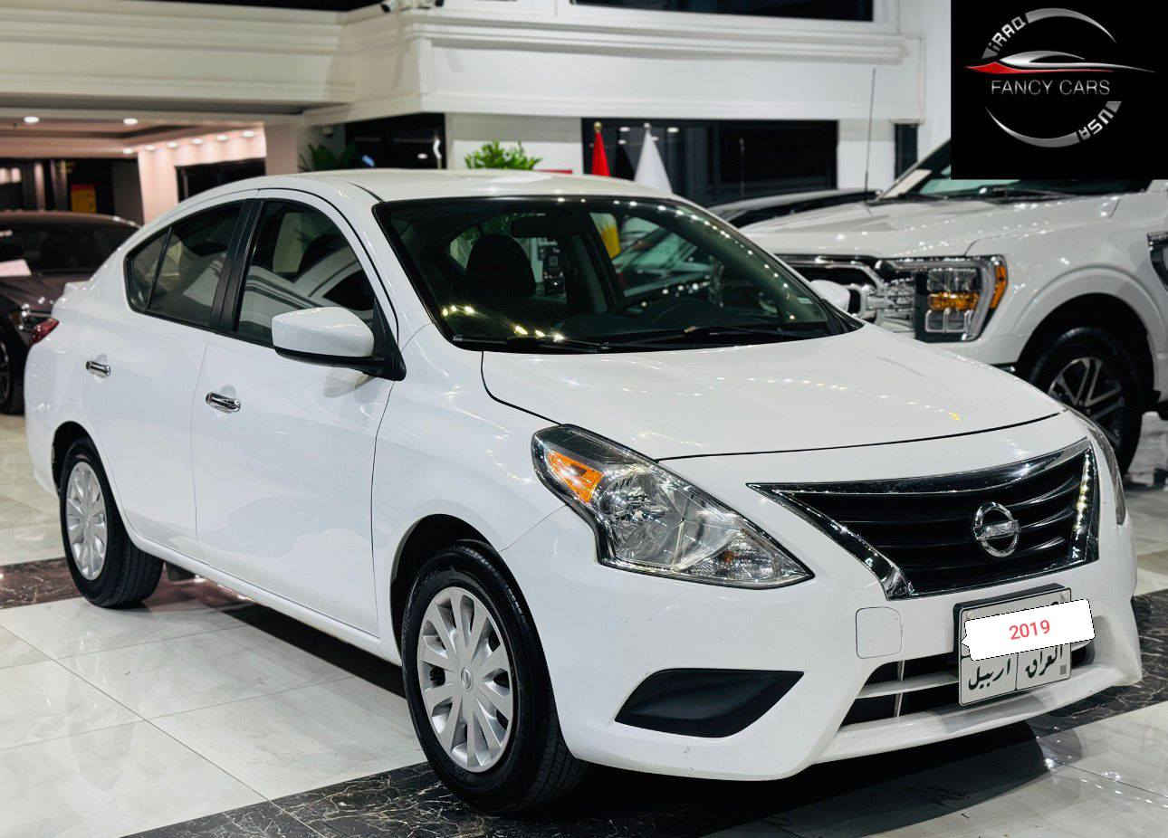 نيسان فيرسا أمريكي sv موديل 2019 بس جملخ خلفي صبغ بدون داخل بدون تعديل بدون ايرباك سنويه جديد  سونر موجود سعر 114 تلفون *********** مكان سيارة عقره
