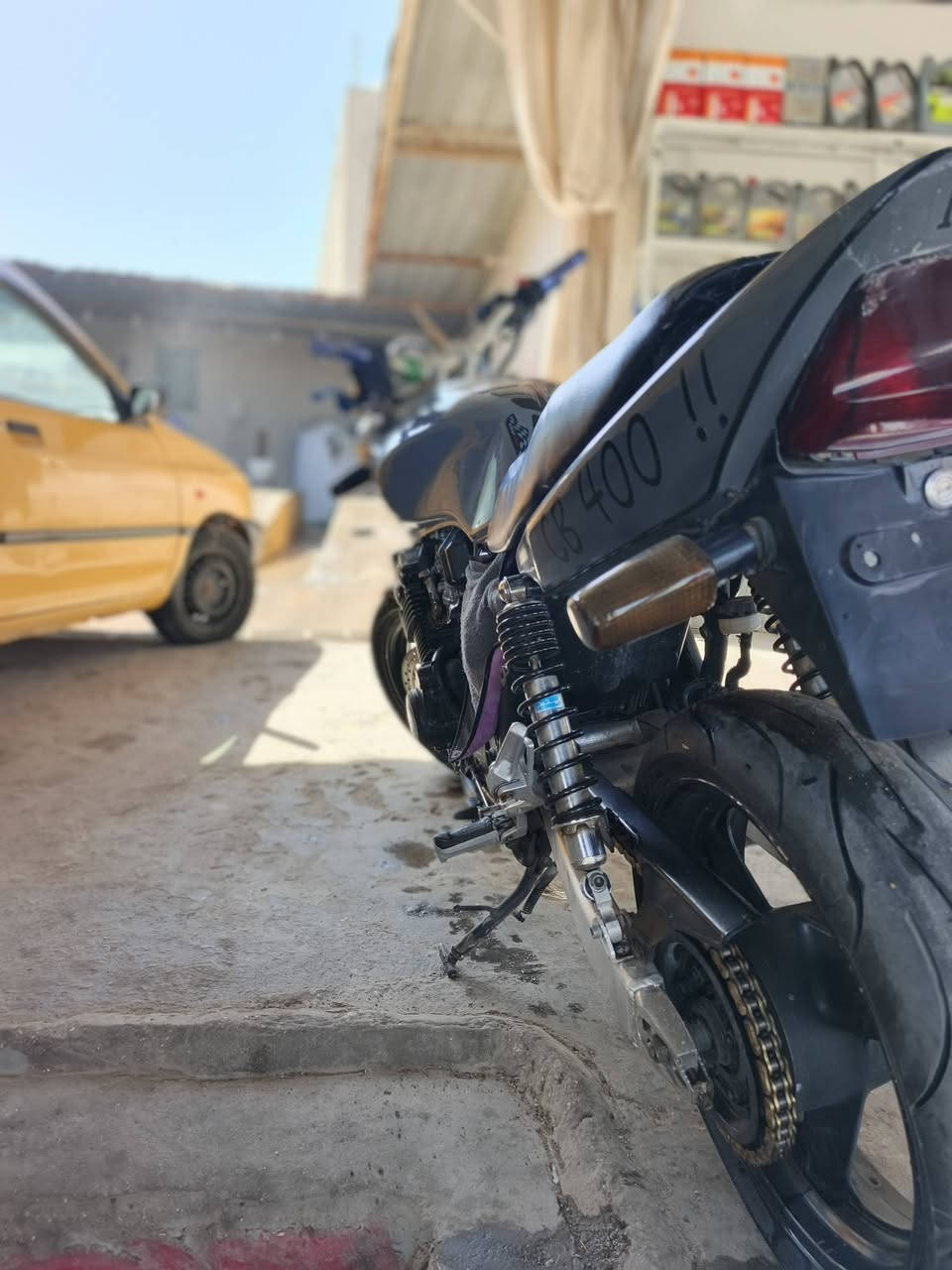 سلام عليكم بطح سي بي فور جيل ثاني دراجه مكفولة كفاله عامه فصله وترمي طلقات دراجه جاهزه گبل للشارع توني مسوي ادامه إلهه حته المي بدلته ودهن صالي 4ايام من بدلته امزويل يم علي الأسدي ب حي الموضفين المهم دراجه كامله سعر12 وبيها مجال للشراي أوراق كامله عنواني كربلاء *********** اتصل بيك خير وتدلل

