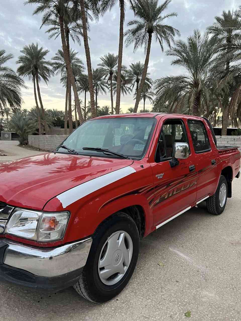 للبيع هايلوكس موديل 2005مكفوله كفاله عامه من كلشي رقم ذيقار فول مواصفات منفصل داخل احمر جاهزه السعر 140 وبيها مجال.   ***********مكان كربلاء المقدسه
