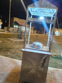 عربانة ذرة • استيل اصلي • نظيفه