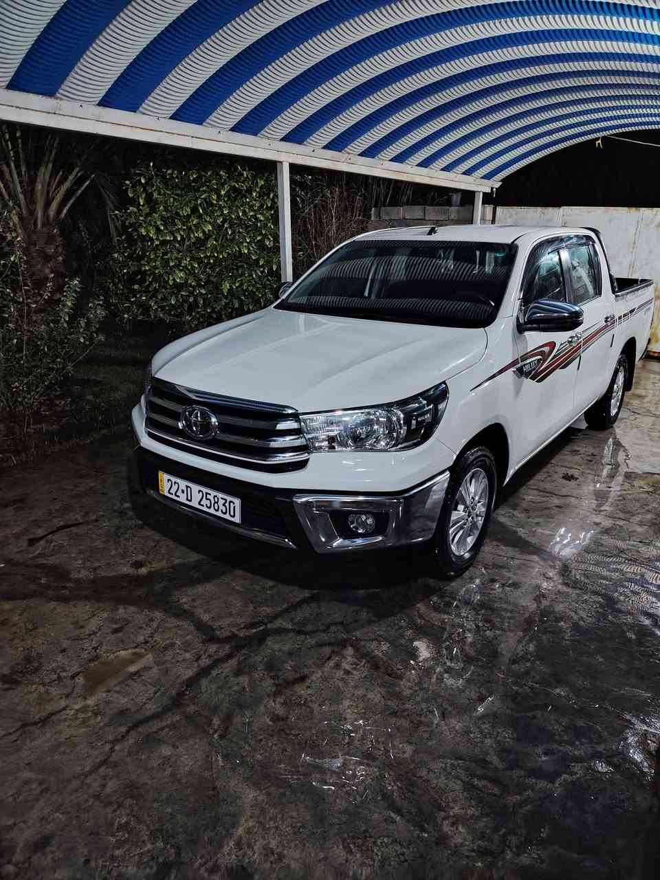 سلام عليكم
تيوته هايلوكس ناصي للبيع

موديل 2022 الشركه ساز

مكفولة كفاله عامه

فول مواصفات.

ماشيه 68 الف 
سياره جديد بمعنه الكلمه

رقم اربيل انكليزي تريد تحويل تريد وكاله

سياره مكفولة من كلشي

سياره ربع ما تصرف عليه

هاذ ***********

مكاني بغداد قضاء المدائن سلمان باك
