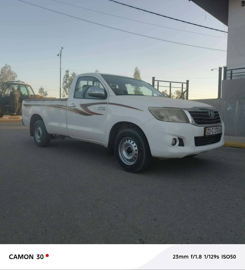 2014تویتا هایلوکس.. بێ بۆیاخ .مەکینەی نەکراوەتەوە .سەنەوی تازەیە بەناو خۆمانە  سعری173$ ژمارەی خاوەنی ***********...سەیارەکە هی من نیە تەلەفۆ بۆ خاوەی بکەن السليمانية, العراق
