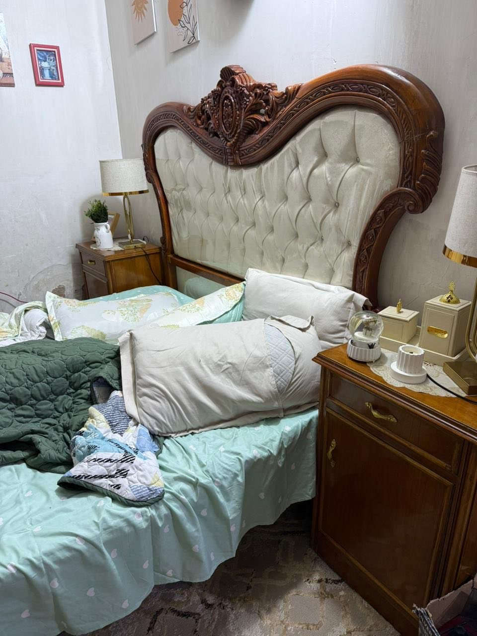 غرفتين وحده صاج وحده تركي جديدات كلش بدون ضرر سعر مناسب عنوان الدوره ابودشير  تفاصيل اكثر اتصل ***********
