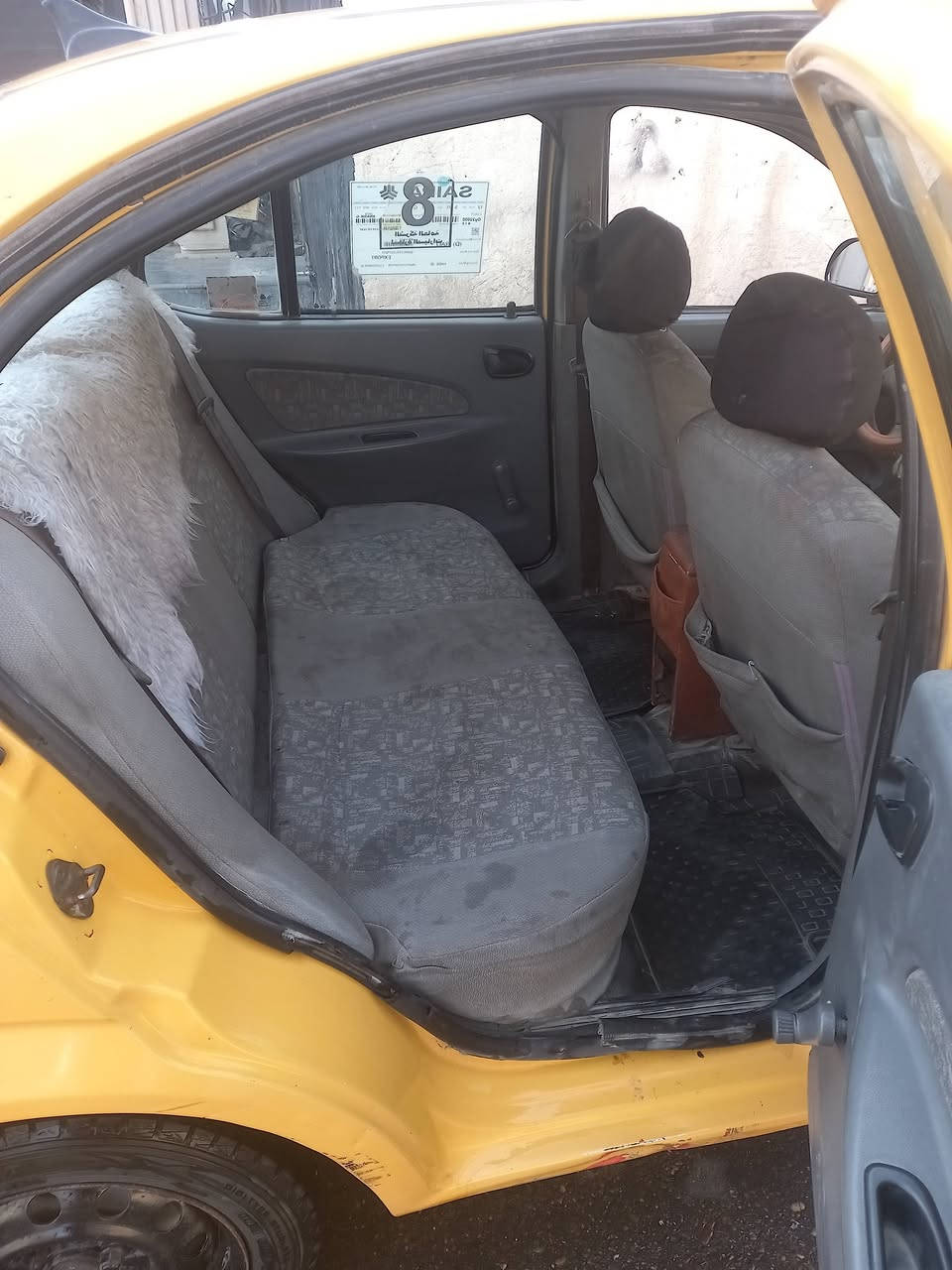 سيارة طيبه موديل ٢٠١٦ أجره مصفرة  هيئه نظيفه خير من الله محرك كير كهربايئات كشر مكفولات فقط ملاحظات ونظافة الداخل مثل ما بالصوره رايده ٣٣ ورقه مجال جدا بسيط الشراي يتصل الرقم *********** فقط ما اجاوب على الماسنجر او التعليقات
