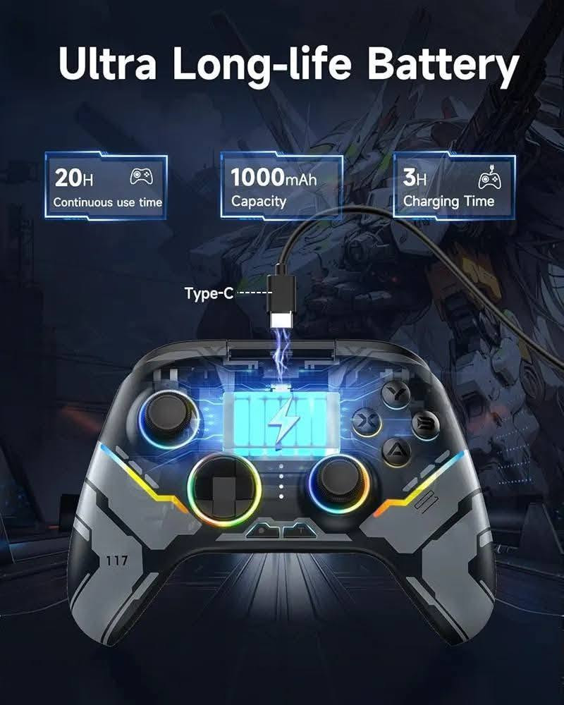 جوستك وايرلس easy SMX X15 🫡🔥
متوافق مع 

PC ✅ windows ✅ Steam deck ✅ Android ✅ ios ✅ Android TV ✅ 

3 مودات للربط وايرلس - بلوتوث - واير  ✅

گير hall effect ✅

أضائه RGB ب7 الوان وبعدة مودات ✅ 

ازرار خلفيه قابله للتخصيص ✅ 

شحن يدوم اكثر من 20 ساعه ✅ 

السعر 30 الف فقط 🫡🔥 

توصيل جميع محافظات العراق 5 الاف 🚙🚗 

للأستفسار والحجز التواصل واتساب 📞 

***********

عنوان المركز : بغداد الحريه الثانيه شارع الحريه الثانيه قرب مكتبه الكراون مقابل صيدليه العنفوان مركز شمس للموبايل
