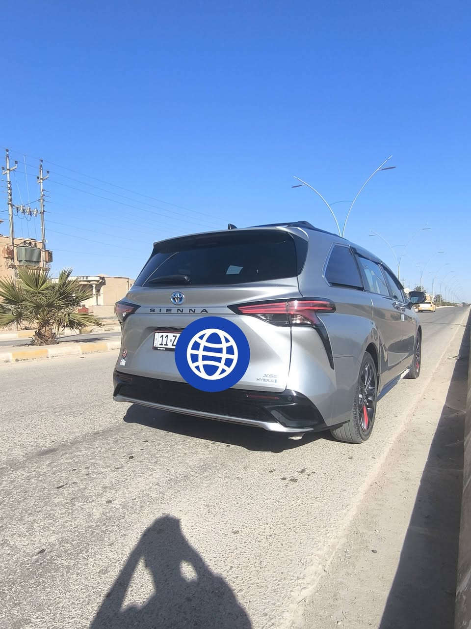 السلام عليكم 
تيوتا سينا 2023xse 
السياره للبيت 
ماشيه ٦٠الف ميل واصلتني ٥١الف ميل
وارد امريكي 
رقم بغداد باسمي تحويل مباشر بسم المشتري
مكاني الانبار القائم 
السعر 32.500 دولار وبيها مجال
ما بيه تبديل ولا صبغ ارباك بس استيرن طاك رقم الشاصي بالصور 
للاستفسار رقم الوالد ***********
