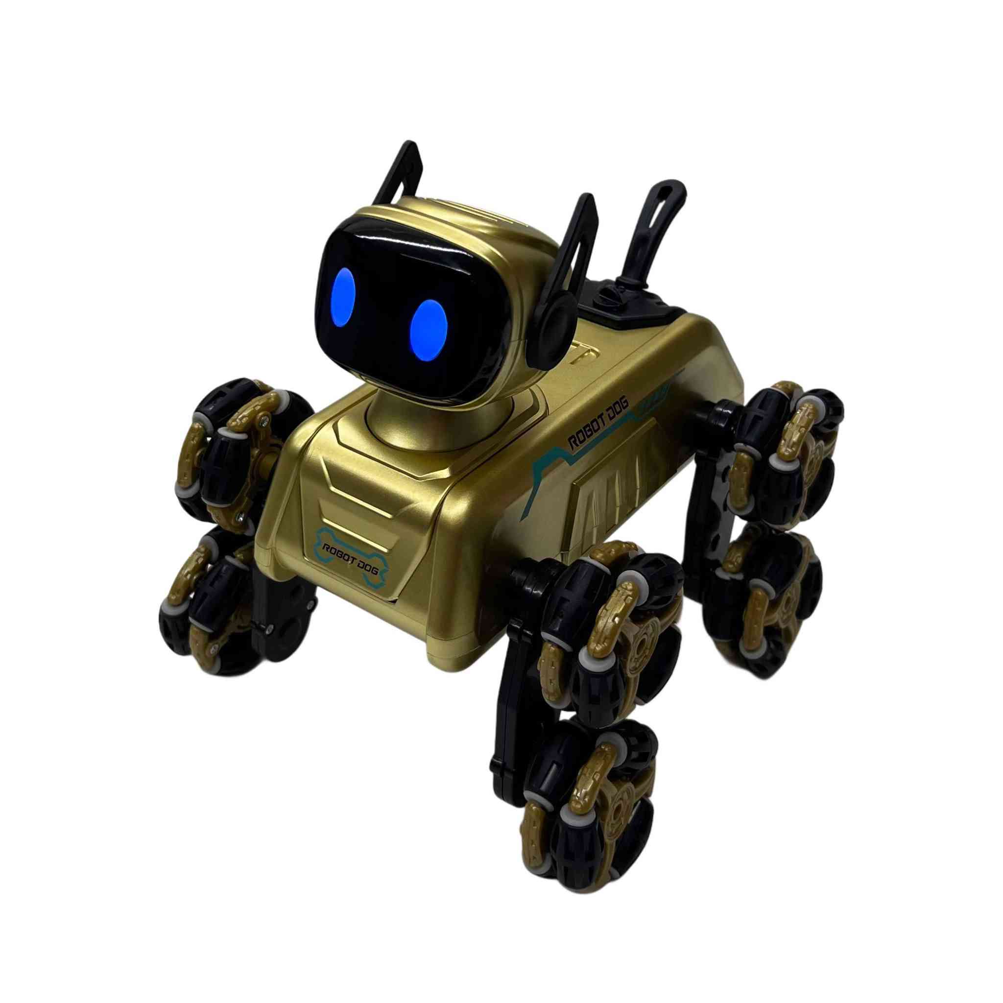 روبوت RC متعدد الحركات مع مؤثرات ضوئية ودخان – موديل 8882E

• روبوت ألعاب يتم التحكم به عن بُعد، مصمم بحركات متعددة وأوضاع مختلفة للقيادة والعرض.

المميزات:
• تحكم لاسلكي بواسطة ريموت كنترول بتصميم مريح
 
• أوضاع حركة مختلفة (التحرك، الانخفاض، أوضاع جلوس وحركة)
 
• مؤثرات ضوئية مدمجة (Indicator Lights)
 
• خاصية رش/دخان (Spray)
 
• يدعم التشغيل مع الموسيقى (Music)
 
• تصميم بعجلات متعددة للحركة والاستقرار

 • نوع المنتج: روبوت ألعاب بالتحكم عن بعد
• مصدر طاقة الروبوت: بطارية قابلة لإعادة الشحن 3.7V
 • مصدر طاقة الريموت: 2 × بطارية AA 1.5V (غير مشمولة)
 • الإضاءة: نعم (Indicator Lights)
 • المؤثرات: ضوء + رش/دخان موصل, نينوى


**إذا كنت صاحب هذا الإعلان وتريد حذفه لأي سبب، رجاءا أرسل رسالة إلى الدعم الفني**