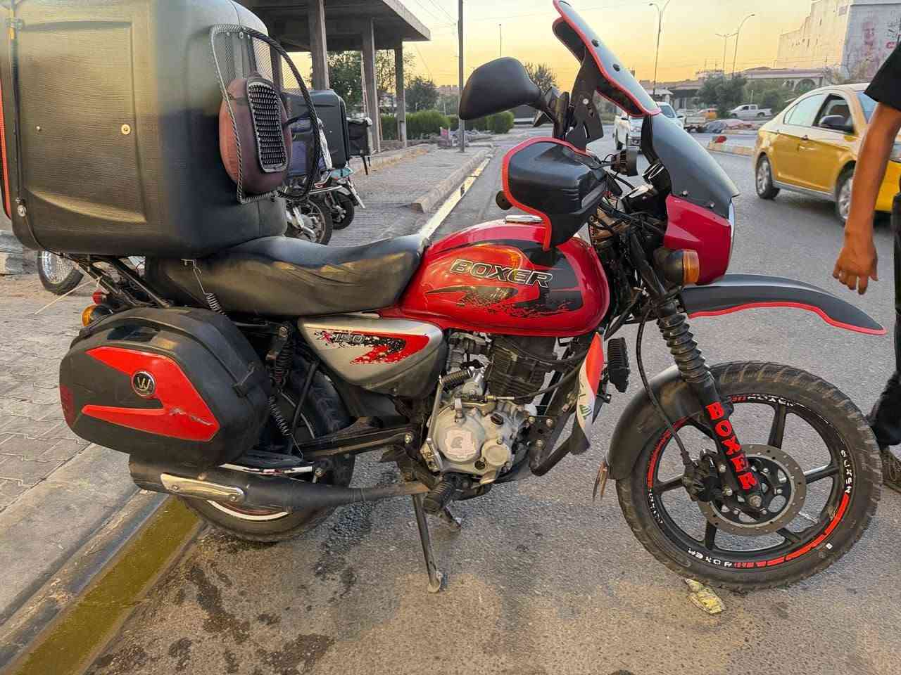 سلام عليكم دراجه بوكسر 2023 للبيع تدفيك جديد دراجه جاهزه الوان كركوك *********** واتساب
