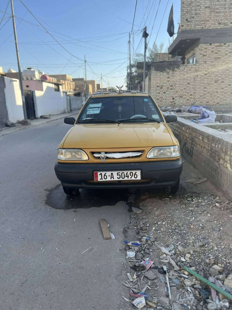 للبيع كفاله فقط حالوب سياره كير مكينه شرط سياره حلوه حلا من الصوره زنون بيها سياره مال
جناي الله وكيلك كبل لشارع سعر 53 وبيها مجال
*********** مكاني الدوانيه حي العسكري
