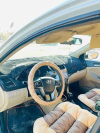 سيارة اكسنت للبيع موديل 2017 سيارة خير من الله كير محرك تخم تاير حدادي...