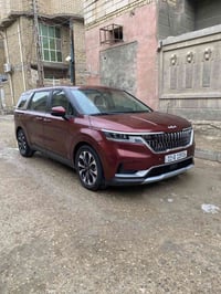 كيا كرنفال موديل 2024 وارد امريكي مواصفات EX صور حادث بالمنشور بنيد مص...