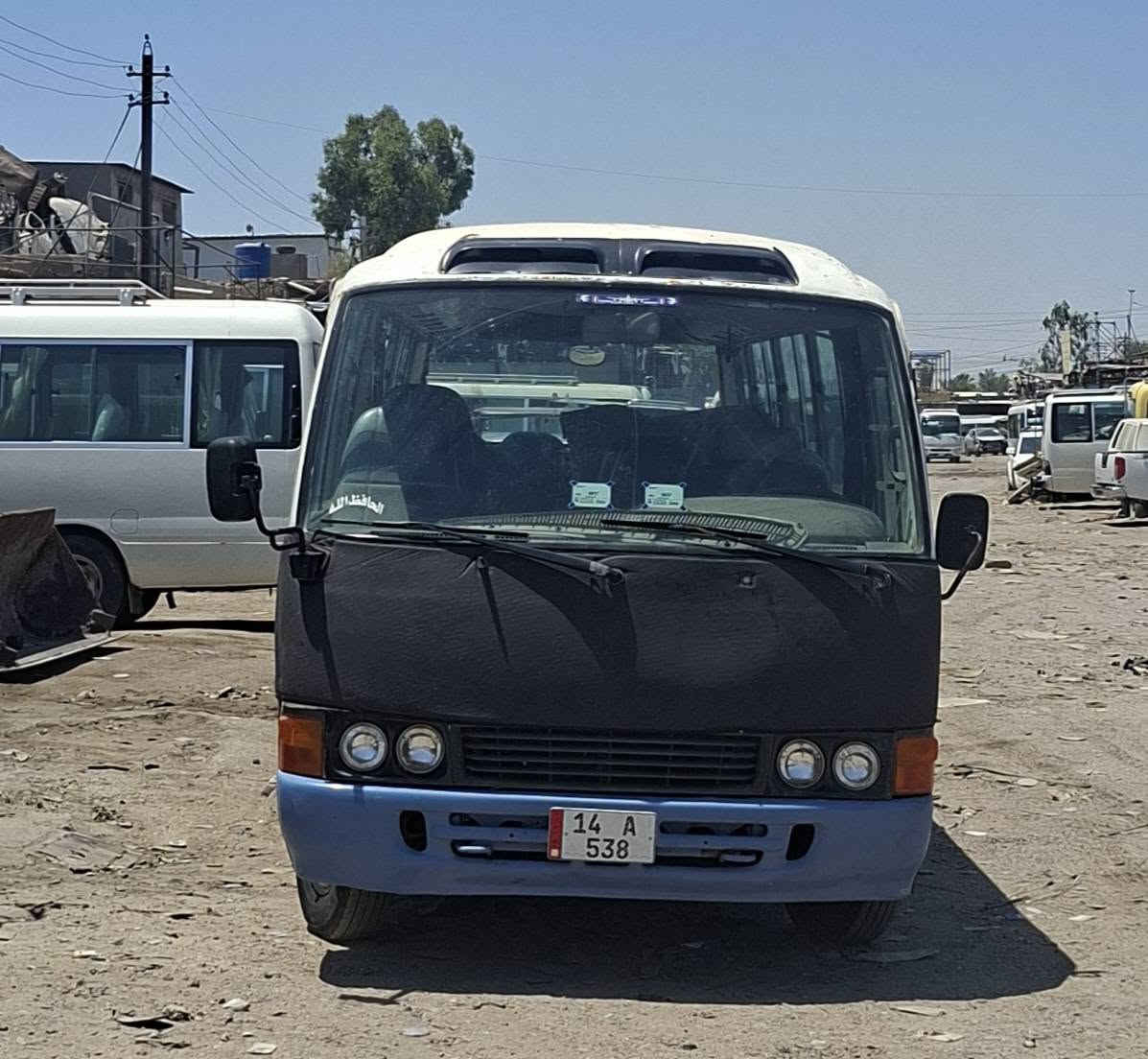 كوستر ناصيه للبيع رقم بصره انكليزي 
محرك كاز كاز  
السياره بسمي تحويل ثاني يوم 
محرك كير اكسل كفاله عامه 
تبريد خير من الله 
موديل  2002 تخم تاير جديد 
مكان السياره بغداد الحبيبه 
السعر 155 فقل
  التصال على صاحب السياره فقط وتساب التصال 
***********
