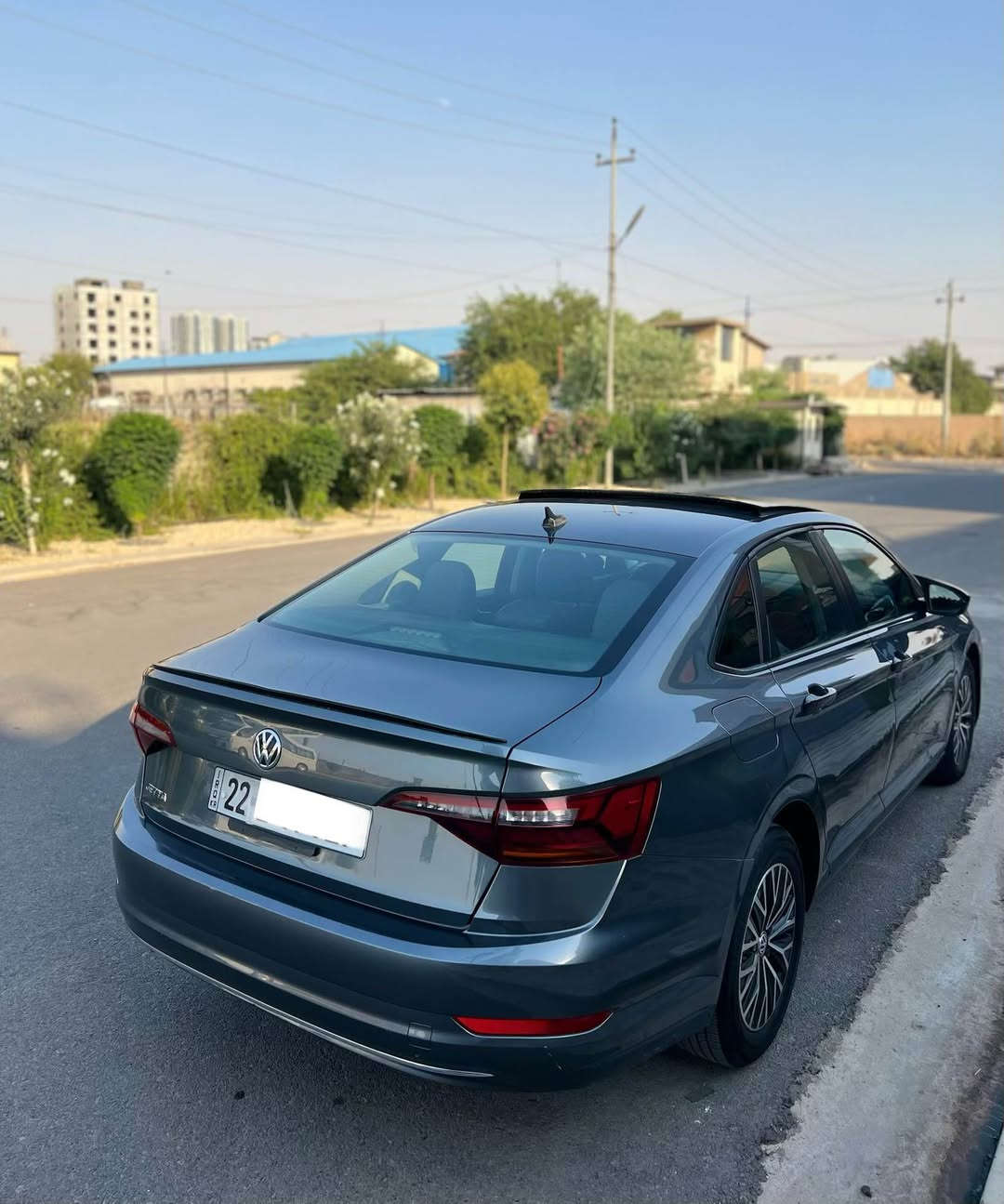 Jetta  2019  Se
پيش  و  پشت  كةپس
دوو  پارچة  تةنها  كليري  ئةمريكاية  بئ  داخلي  بئ  ئيرباگ
هةمووشتي  نوويية  بةناوي  خؤمة
يةك  دينار  مةسرةفي  تيدانية
*********** أربيل, العراق
